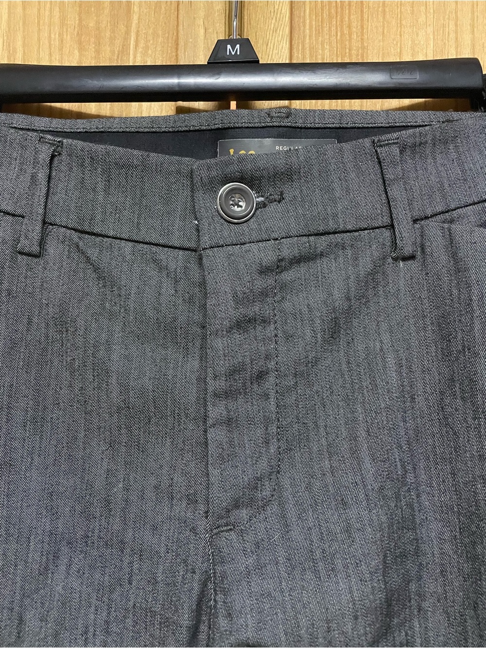 Lee Women's Dark Charcoal Gray Straight-Leg Trousers - Picture 3 of 11